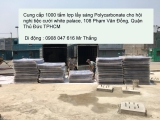 Cung cấp 1000 tấm lợp lấy sáng polycarbonate cho công trình hội nghị tiệc cưới 108 phạm văn đồng Thủ