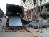 Công trình xây dựng hệ mái sáng Canopy chung Cư The Estela 