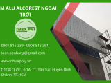 Tấm Alu Alcorest ngoài trời so sánh với các vật liệu khác