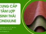 Đơn vị cung cấp tấm lợp sinh thái Onduline