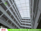 Làm giếng trời bằng tấm polycarbonate có tốt không?