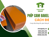 Cung cấp phíp cam Bakelite cách điện giao hàng tận nơi 