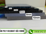 Poly đặc Solmart 10mm thay thế kính cường lực cho các công trình cao cấp, độ bền cao