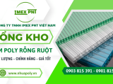 Tổng kho tấm Poly rỗng ruột chính hãng chất lượng cao - hỗ trợ giao hàng tận nơi