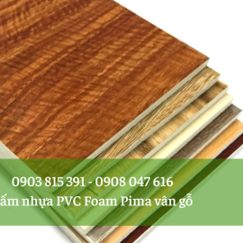 Tấm PVC foam vân gỗ