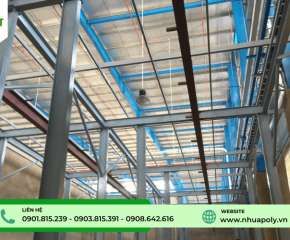 Poly đặc Solmart 2mm giá tốt cho các mái che bình dân