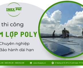 Thợ thi công tấm lợp lấy sáng poly chuyên nghiệp, bảo hành dài hạn