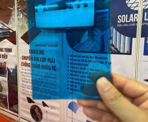 Tấm lợp lấy sáng poly đặc độ dày 1mm giá rẻ tại Đồng Nai