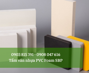 Tấm PVC foam SBP