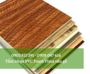 Tấm PVC foam vân gỗ