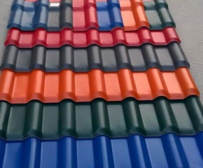 Ngói nhựa PVC ASA 4 lớp, 7 sóng 