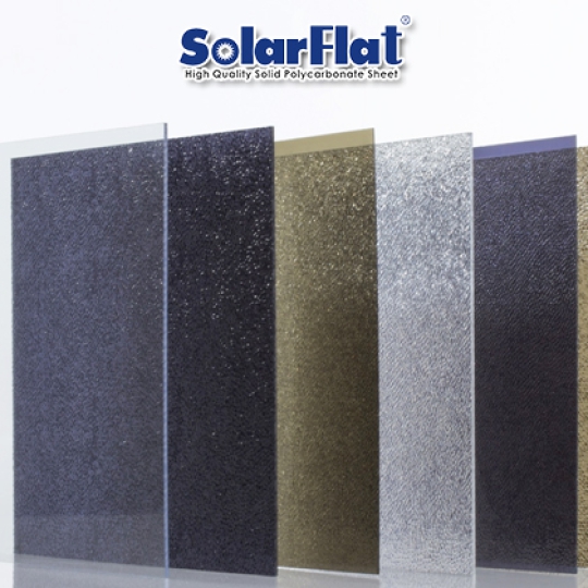 Tấm lợp lấy sáng poly nhám sần Solarflat