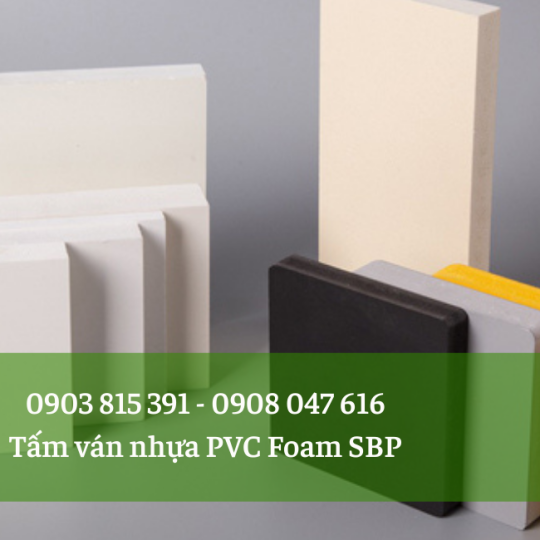 Tấm PVC foam SBP