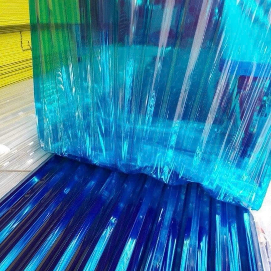 Tôn sóng poly Solmart sóng tròn